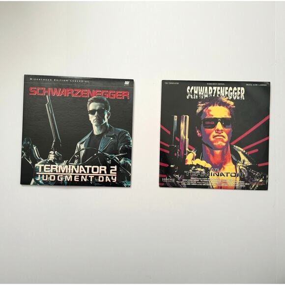 The Terminator LaserDisc Widescreen Terminator 2 Judgement Day Bundle - Picture 10 of 10